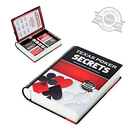 Balvi Poker secrets Scatola latta carte e dadi da poker Balvi